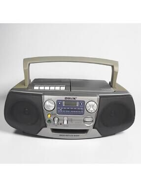Vintage Sony Boombox CFD V17 CD Cassette Radio Working Retro Stereo Portable 90s